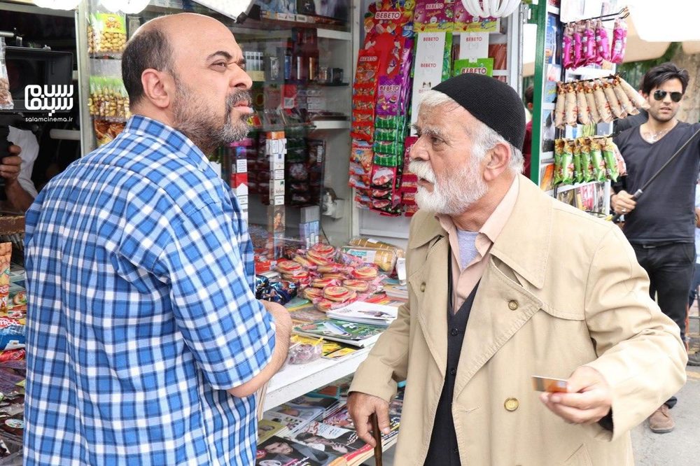 مهدی فخیم زاده و آرش نوذری در فیلم «مشت آخر»